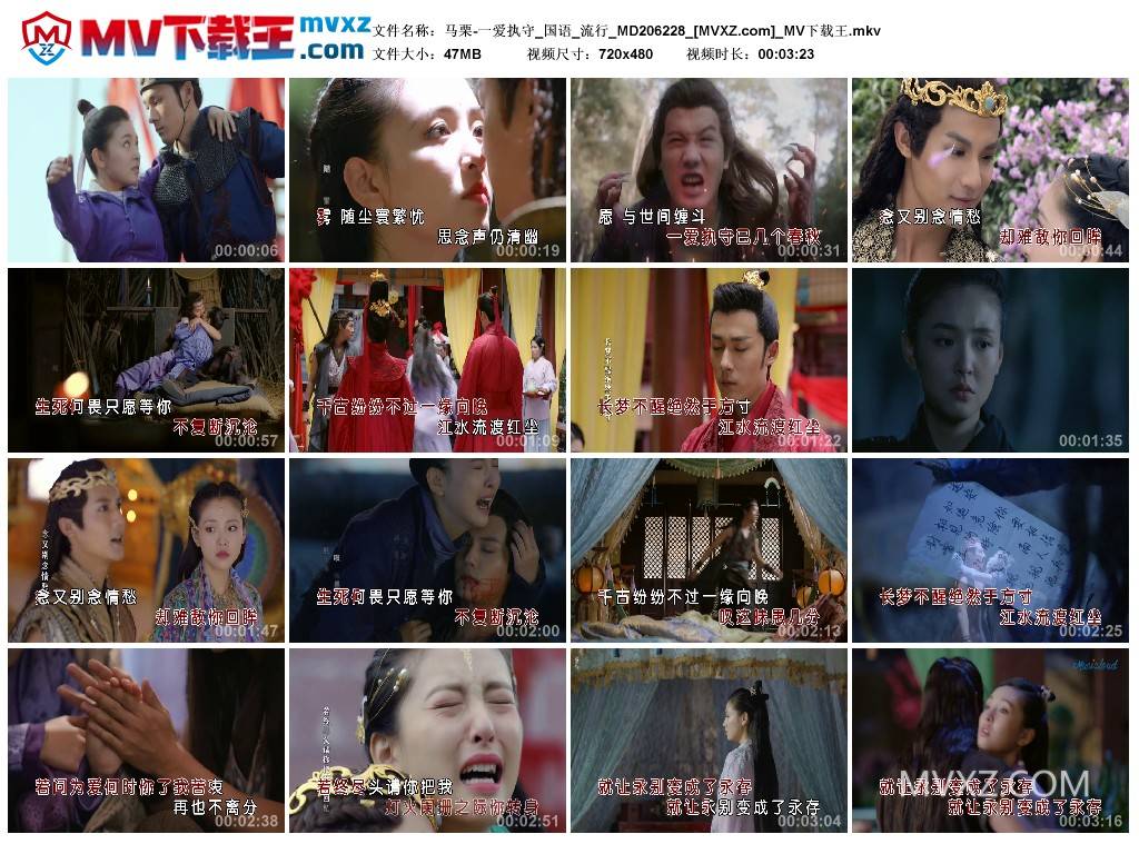 马栗-一爱执守_国语_流行_MD206228